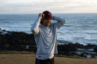 Follow Sun Hood L/S - Light Grey