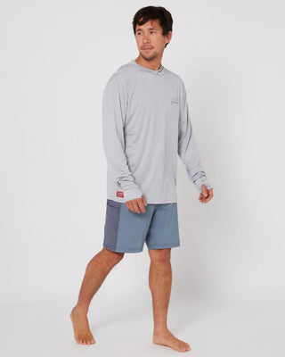 Follow Sun Hood L/S - Light Grey