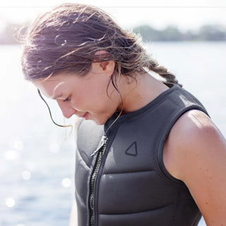 Follow mellény CORP Ladies fekete, vízi sportokhoz